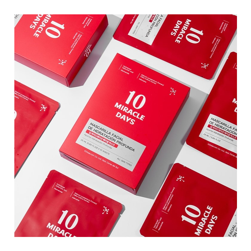 10미라클데이즈 딥 하이드레이션 마스크팩