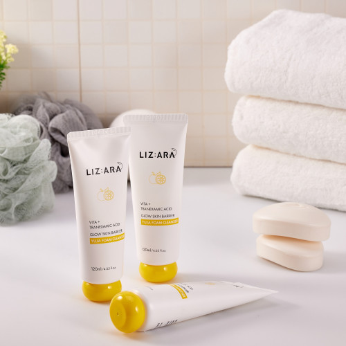 리즈아라 글로우 스킨 베리어 유자 폼 클렌저 120ml